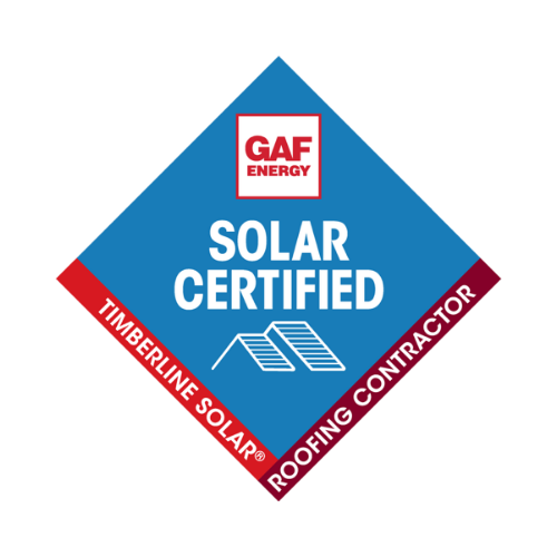 GAF Solar Certified badge
